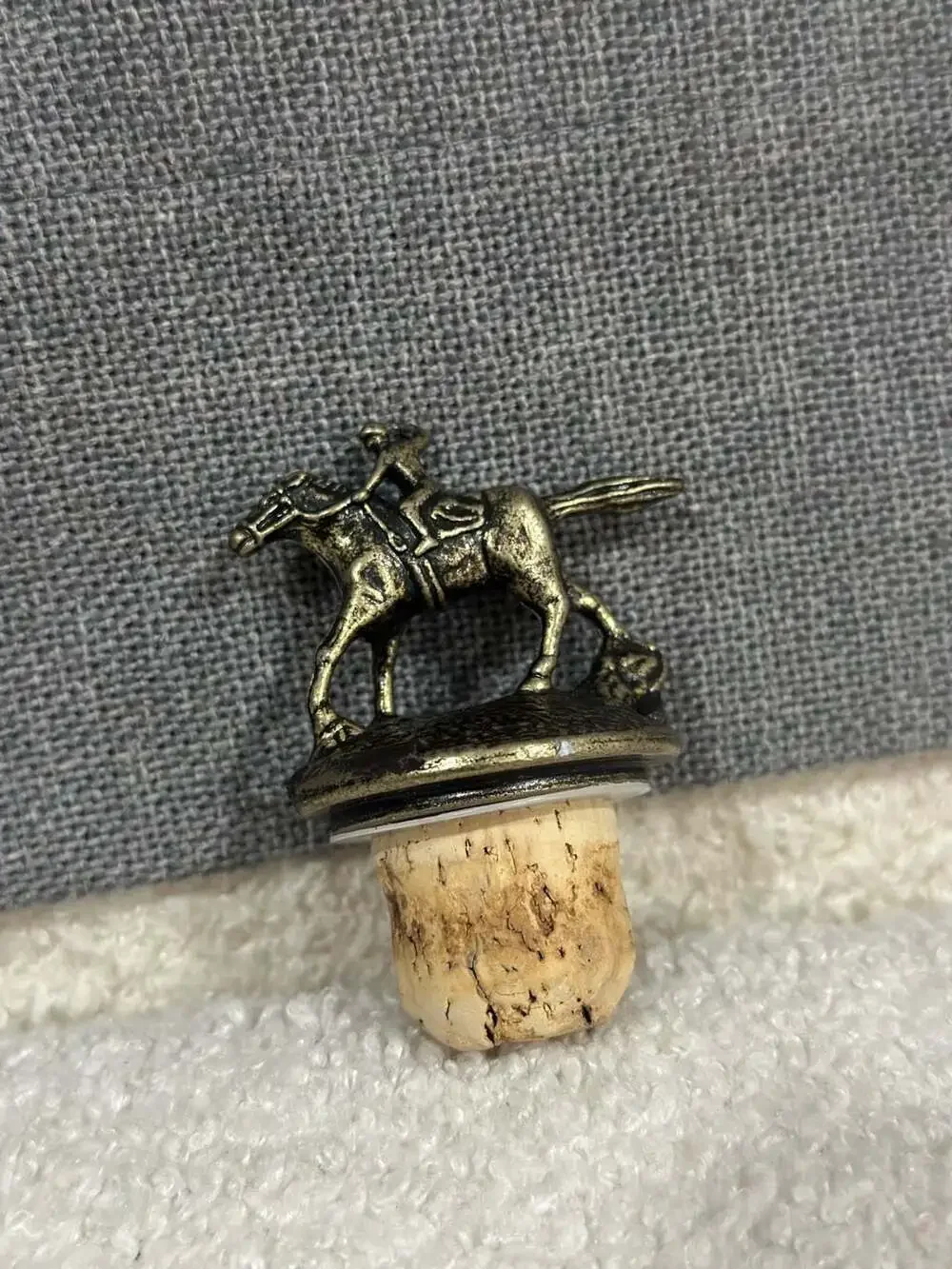 Blanton's Single Barrel Bourbon Whiskey Bottle Stopper - Letter S